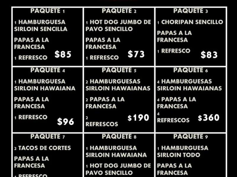 El gourmet, hamburguesas al carbón hidalgo