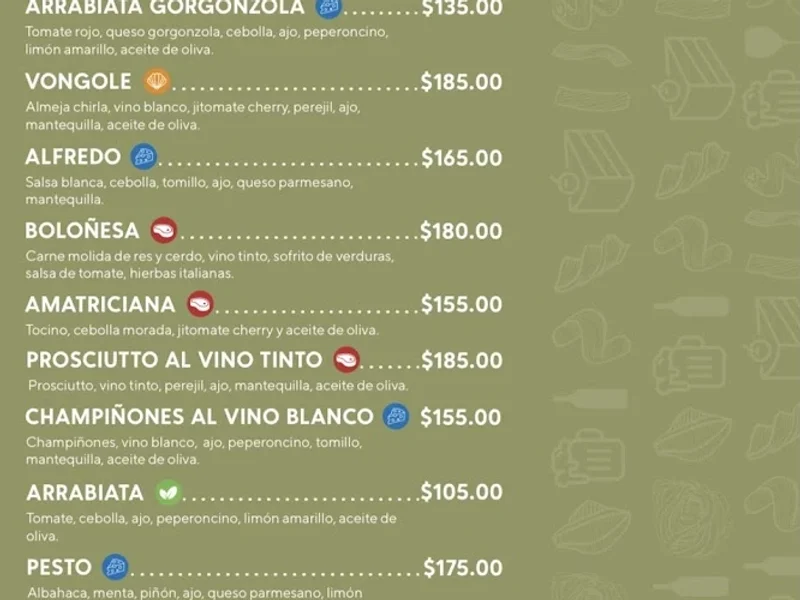 Pasta de Zero Polanco