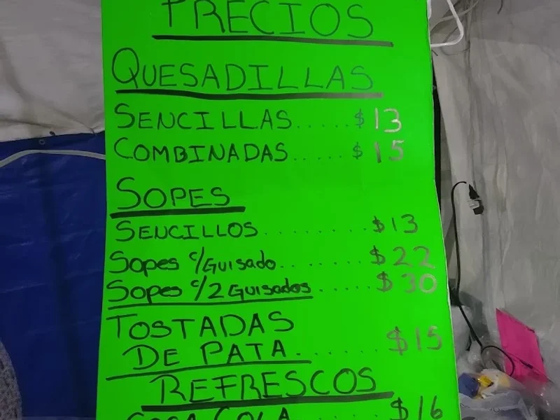 Quesadillas centro médico línea café