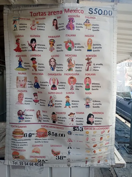 Tortas Arena México