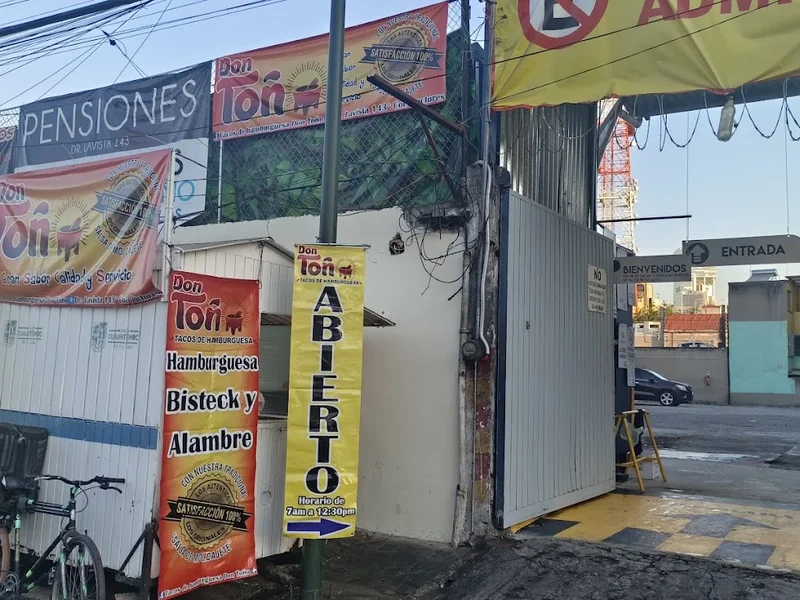 Tacos de Hamburguesa "DON TOÑO"