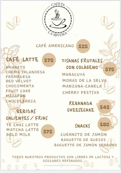 Cafeta la Rivera
