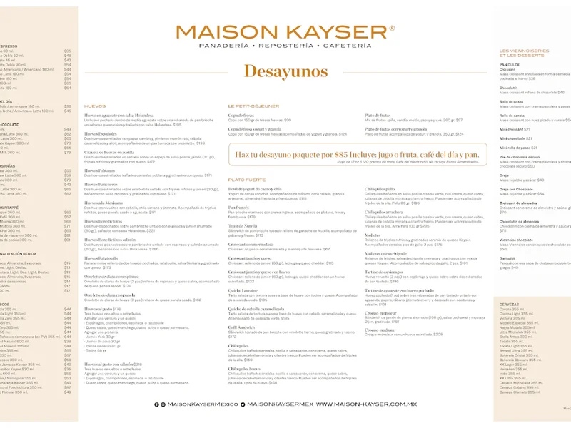 Maison Kayser Artz Pedregal