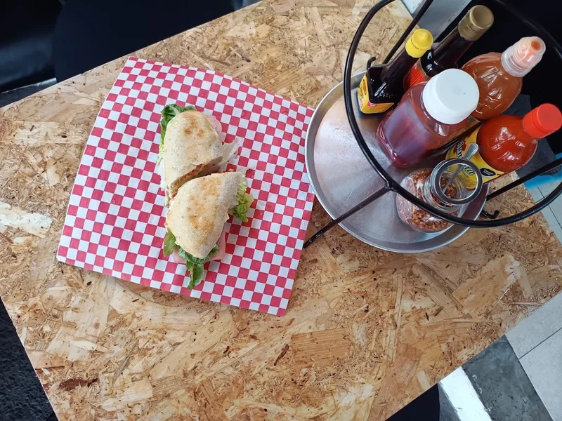 Thé latte café Pizza