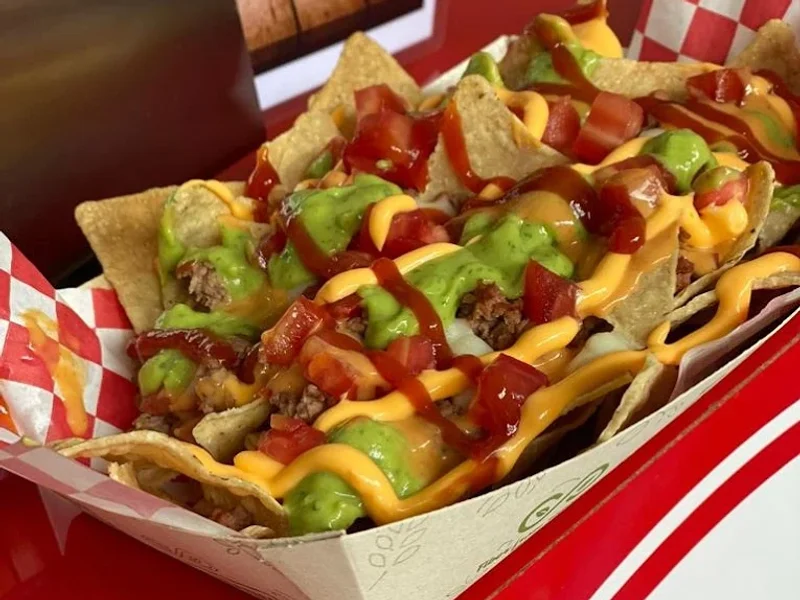 Totopos con carne y algo mas