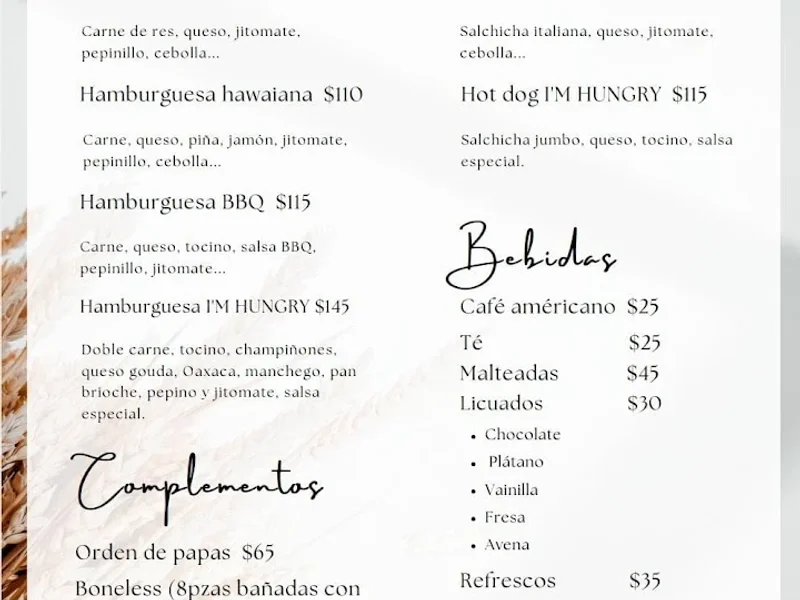 IM HUNGRY cervezas y snacks