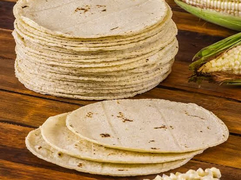 Tortillas 100 porciento de Maíz