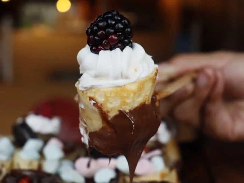 Mushu Bubble Waffles