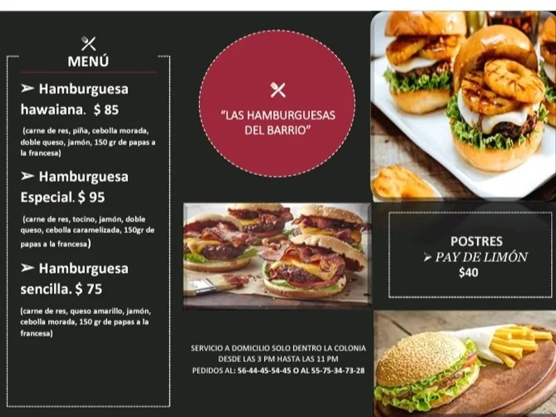 Las hamburguesas del barrio
