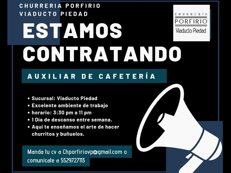 Churrería Porfirio Viaducto Piedad
