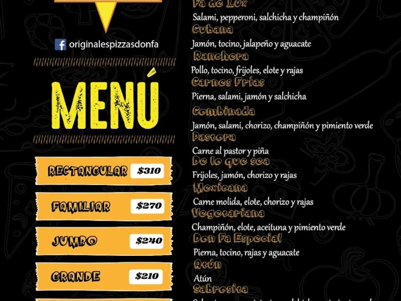 Pizzas Don Fa