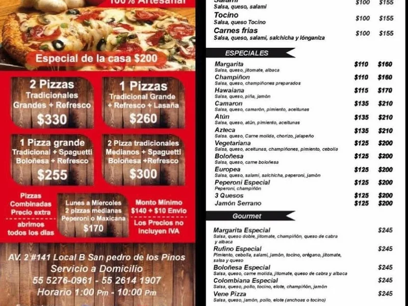 Pizzas Antonio San Pedro