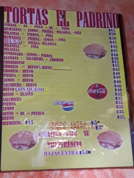 TORTAS "EL PADRINO"
