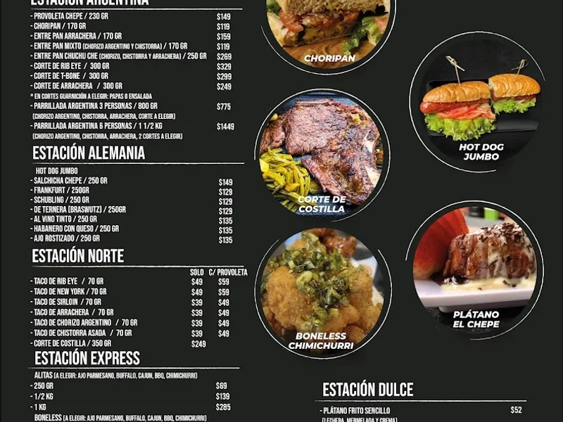 El Chepe - tacos, cortes, hotdogs, snacks, mixología.