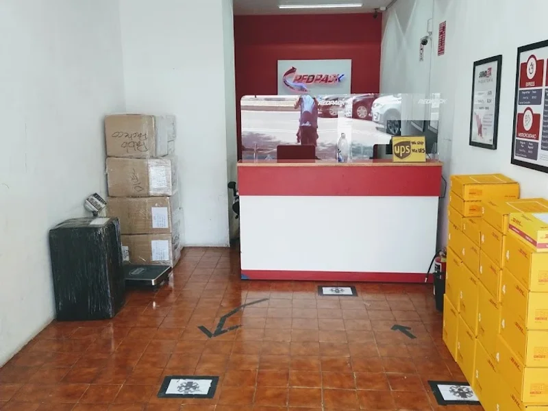 PAQUETERIA REDPACK, DHL Y SENDEX