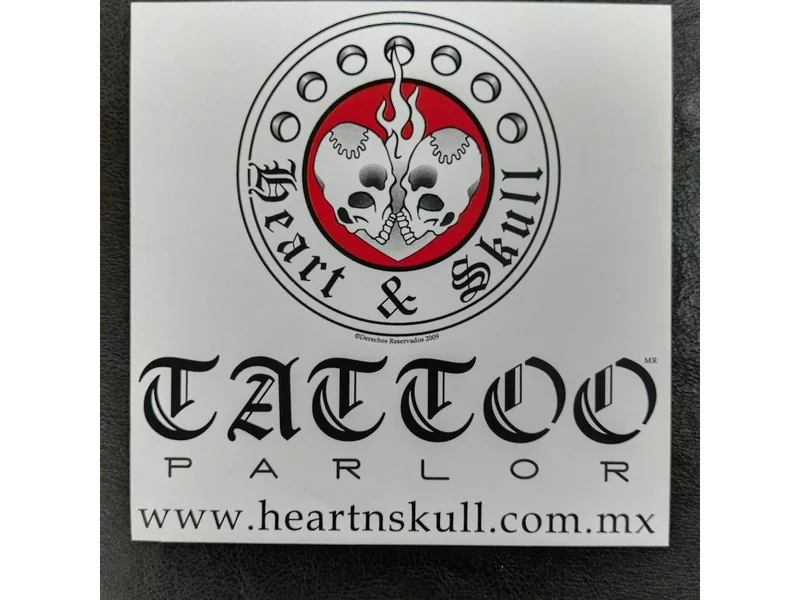 Heart and Skull Tattoo Parlor