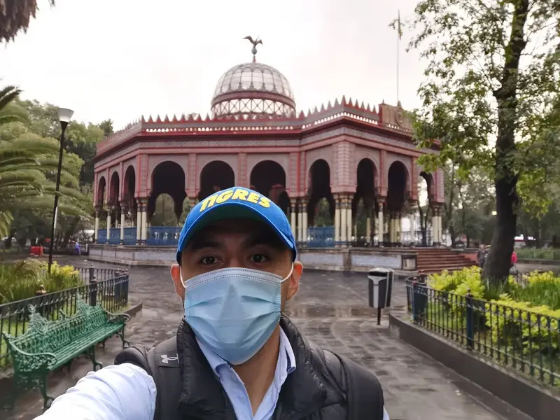 Alameda de Santa María La Ribera y Kiosco Morisco