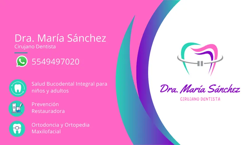 Dentista María Sánchez