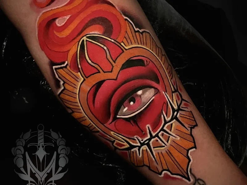 Golden Kobra Tattoo