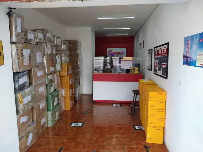 PAQUETERIA REDPACK, DHL Y SENDEX