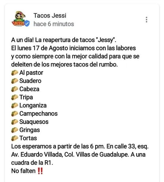 Tacos Jessi