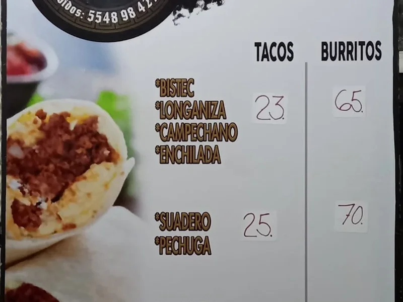 Tacos y Burritos Black Pancho