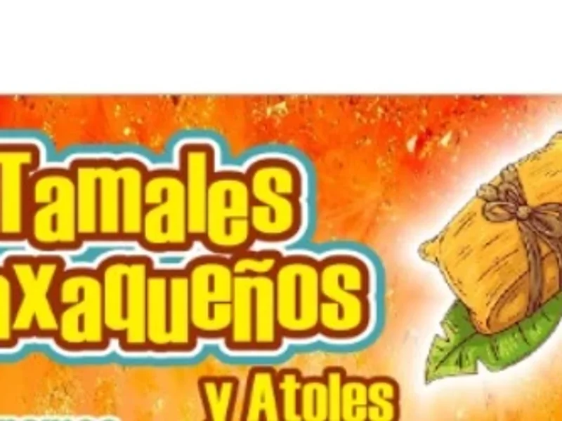 Tamales oaxaqueños y atoles naturales