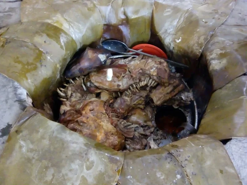 BARBACOA "EL CALICHE" Y FAMILIA