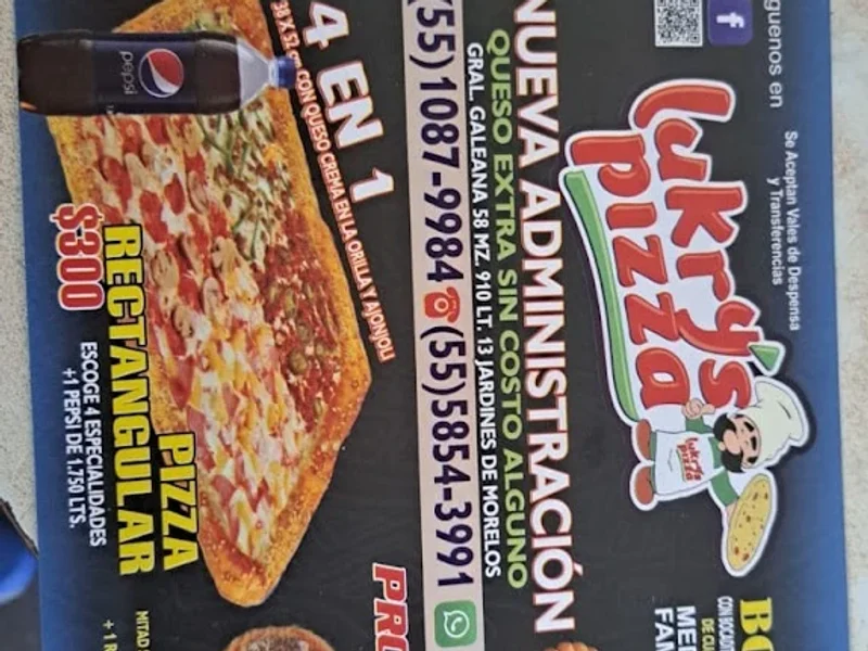 Lukrys pizza
