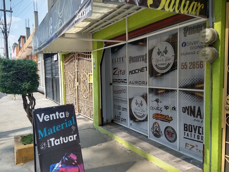 Silver & Gold Ecatepec Material para Tatuar