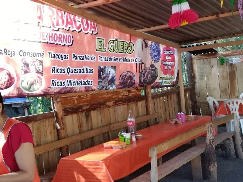 Rica barbacoa a pie de Horno