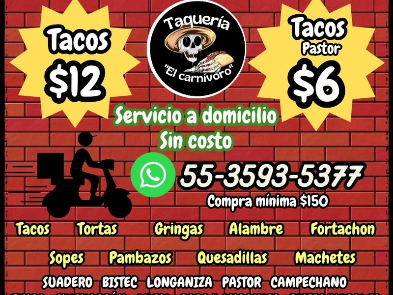 Taquería el carnívoro