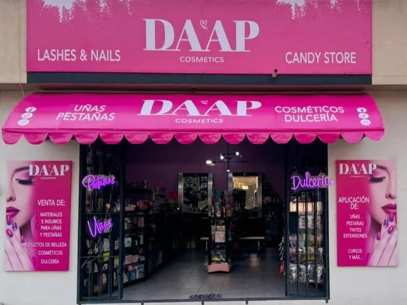 DAAP COSMETICS Material para Uñas y Pestañas, Cosméticos, Productos de belleza, Dulcería. Aplicación de uñas y pestañas.