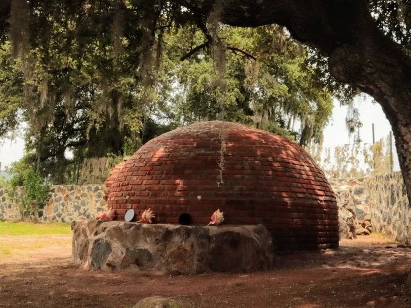 Cuetzpalin Temazcalli