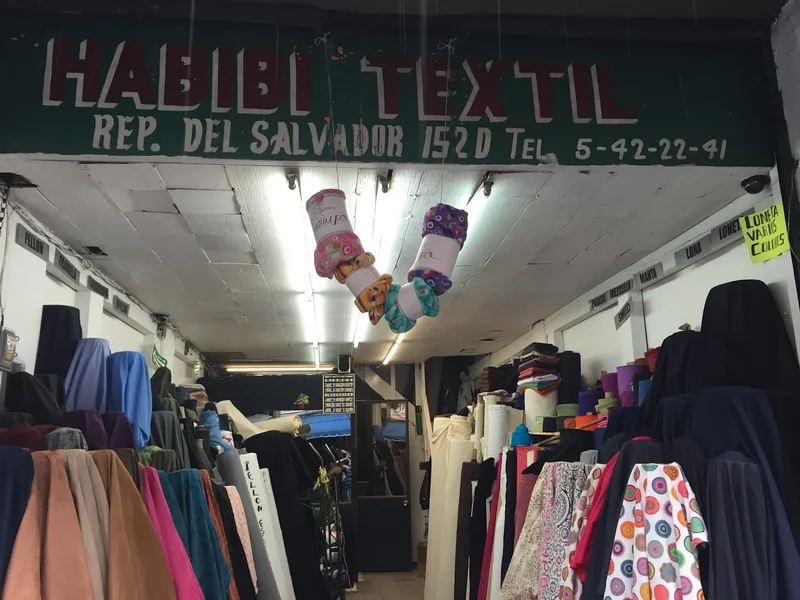 HABIBI TEXTIL - Venta Telas Mayoreo Menudeo. Loneta Manta Tafetan Pellon Mezclilla Uniformes