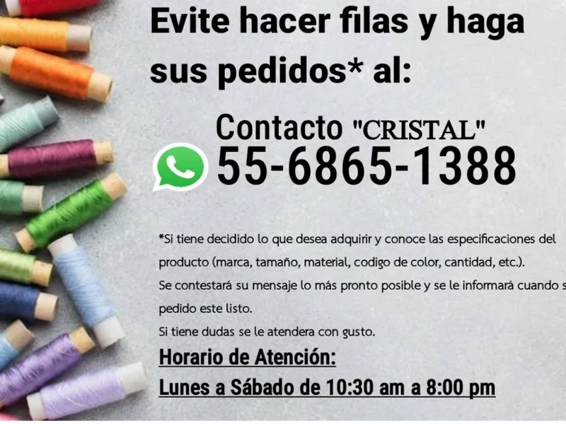 CRISTAL Mercería Bonereria y Ropa