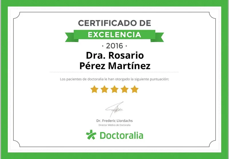 Dra. Rosario Pérez - Dermatóloga