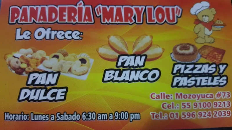 Panaderia "mary lou"