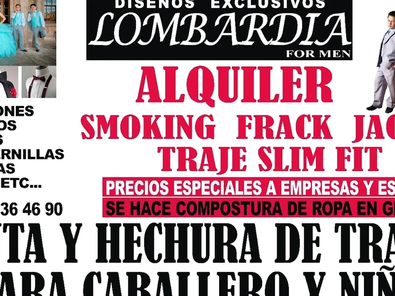 Trajes LOMBARDIA
