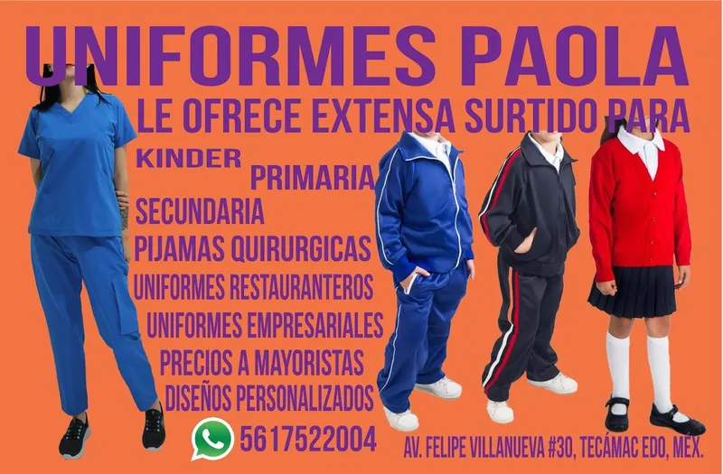 Uniformes paola