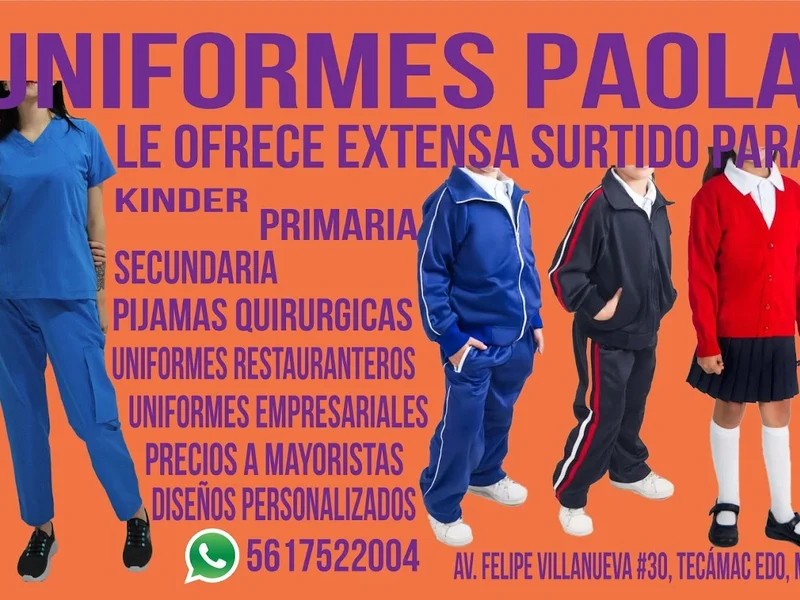 Uniformes paola