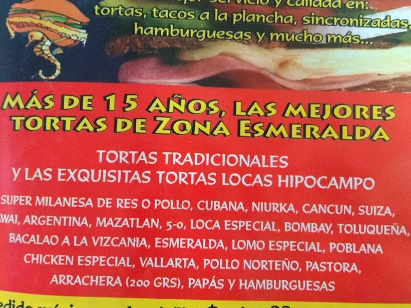 Tortas Locas Hipocampo Esmeralda