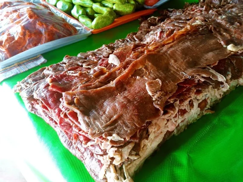 Jasso Cecina y arrachera