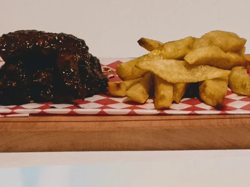 Hamburguesas y snacks