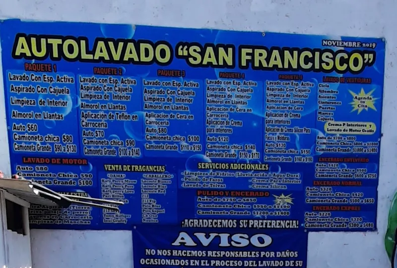 Autolavado San Francisco