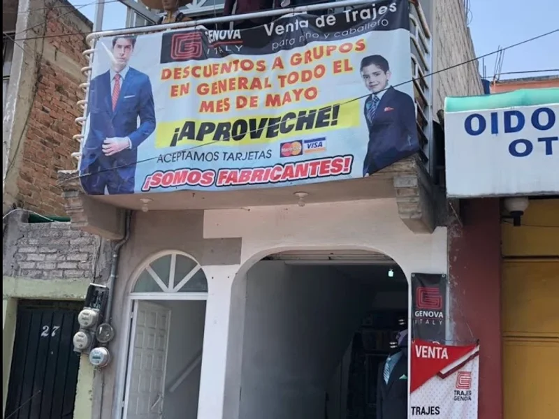 Trajes Génova Italy de Chalco (venta, renta y composturas)