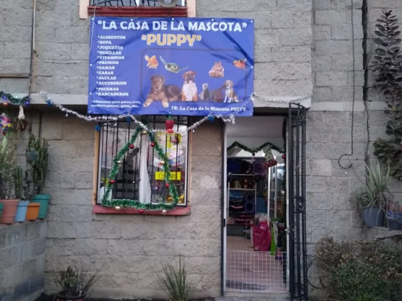 La casa de la mascota Puppy
