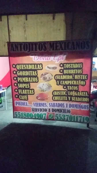 ANTOJITOS MEXICANOS "DOÑA EPI"