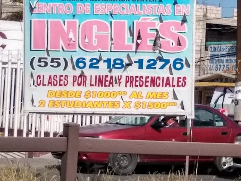 Especialistas en INGLES. En Cd. Azteca. Ecatepec. Mexico