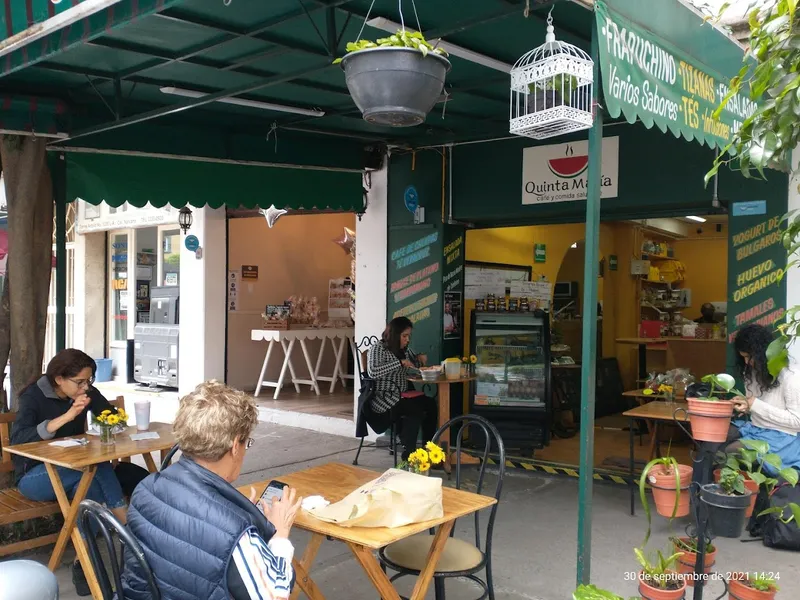 Quinta María, Café y Comida Saludable